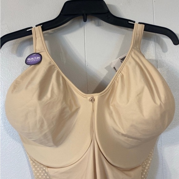 Bali Women’s Shapewear Firm Control Body Shaper Built-in Minimizer NWT  42DDD - Picture 7 of 11